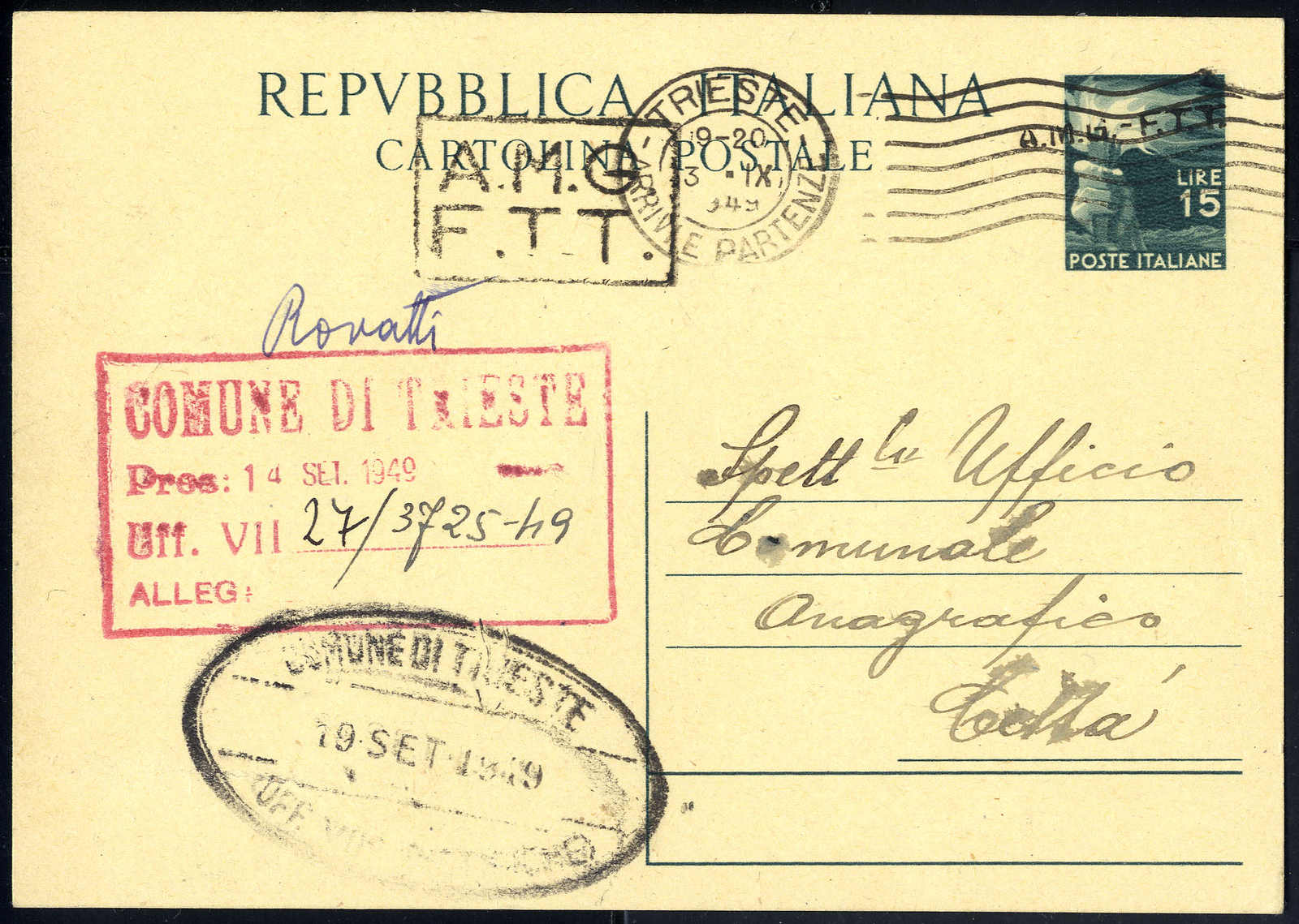 Lot 891 - europe trieste zone a - Viennafil Auktionen 63rd LIVE AUCTION Lot 891 - europe trieste zone a - Viennafil Auktionen 63rd LIVE AUCTION