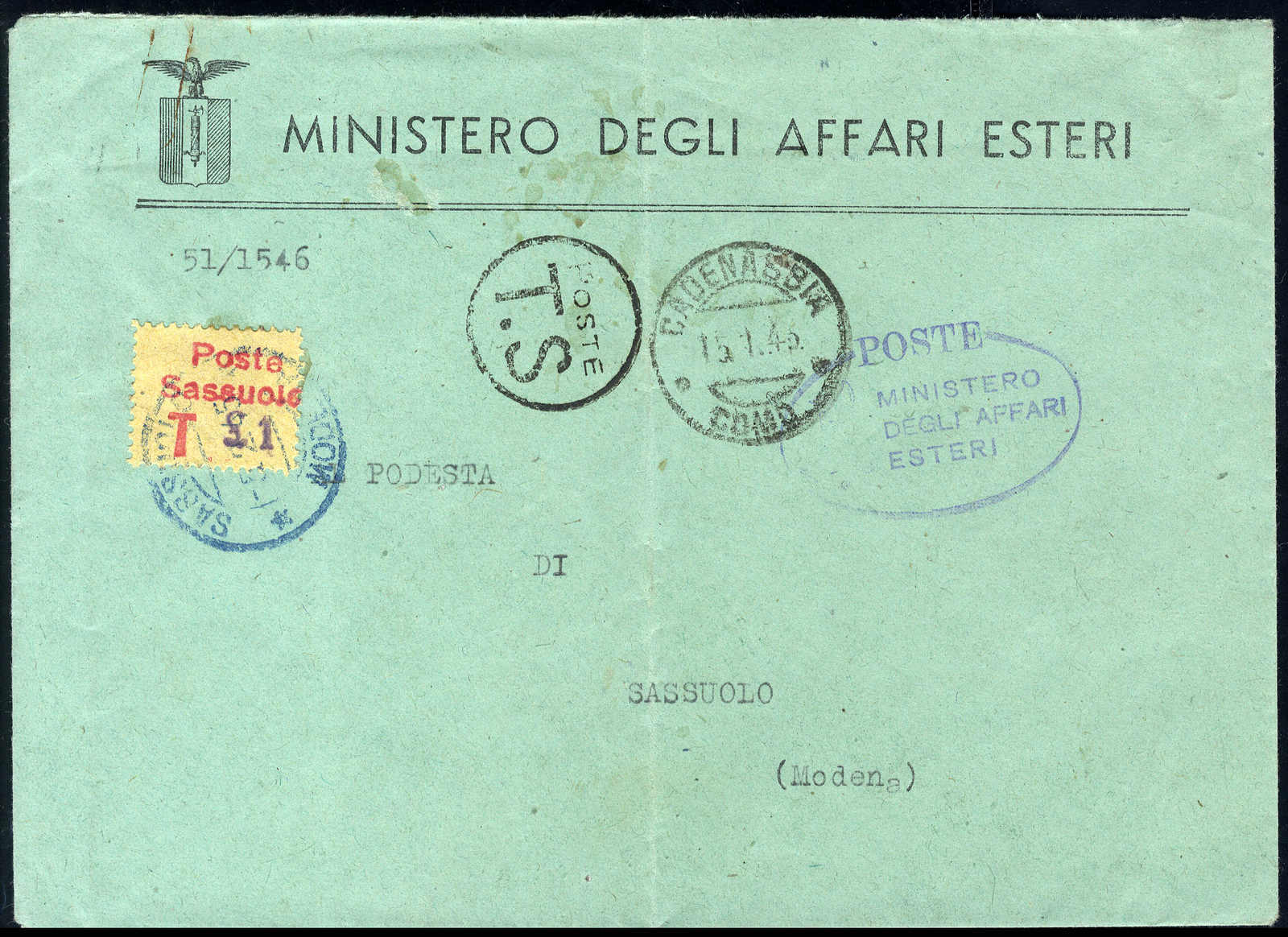 Lot 816 - europe italian social republic -  Viennafil Auktionen 63rd LIVE AUCTION