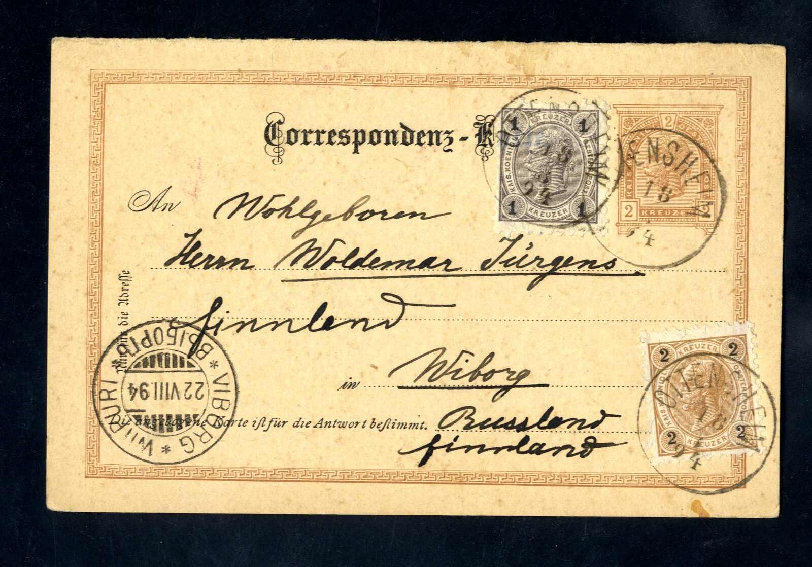 Lot 2013 - europe Austria Cancellations Upper Austria - Viennafil Auktionen Auction #66 Worldwide Mail Auction: Italy, Austria, Germany, Europe and Overseas Lot 2013 - europe Austria Cancellations Upper Austria - Viennafil Auktionen Auction #66 Worldwide Mail Auction: Italy, Austria, Germany, Europe and Overseas