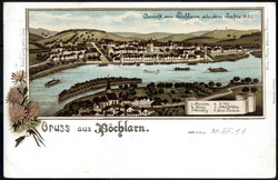 "Pöchlarn", Ansichtskarte "Gruss aus Pöchlarn" von von Gross ...