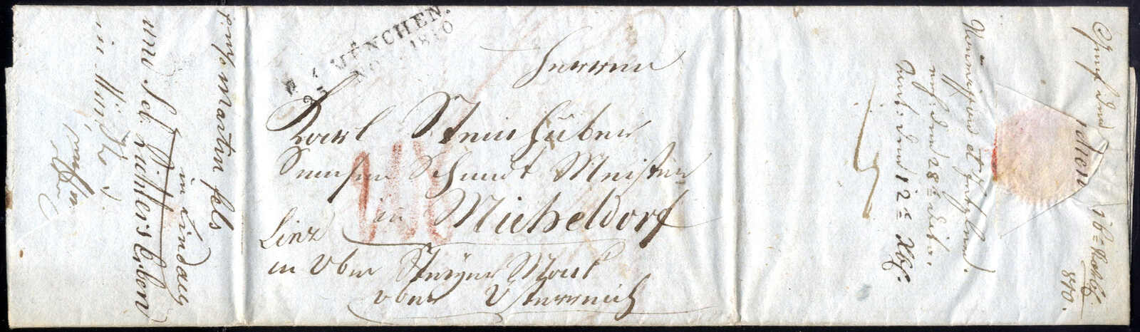 Lot 1883 - europe Austria Early Pre Philatelic letters and Documents -  Viennafil Auktionen Auction #66 Worldwide Mail Auction: Italy, Austria, Germany, Europe and Overseas