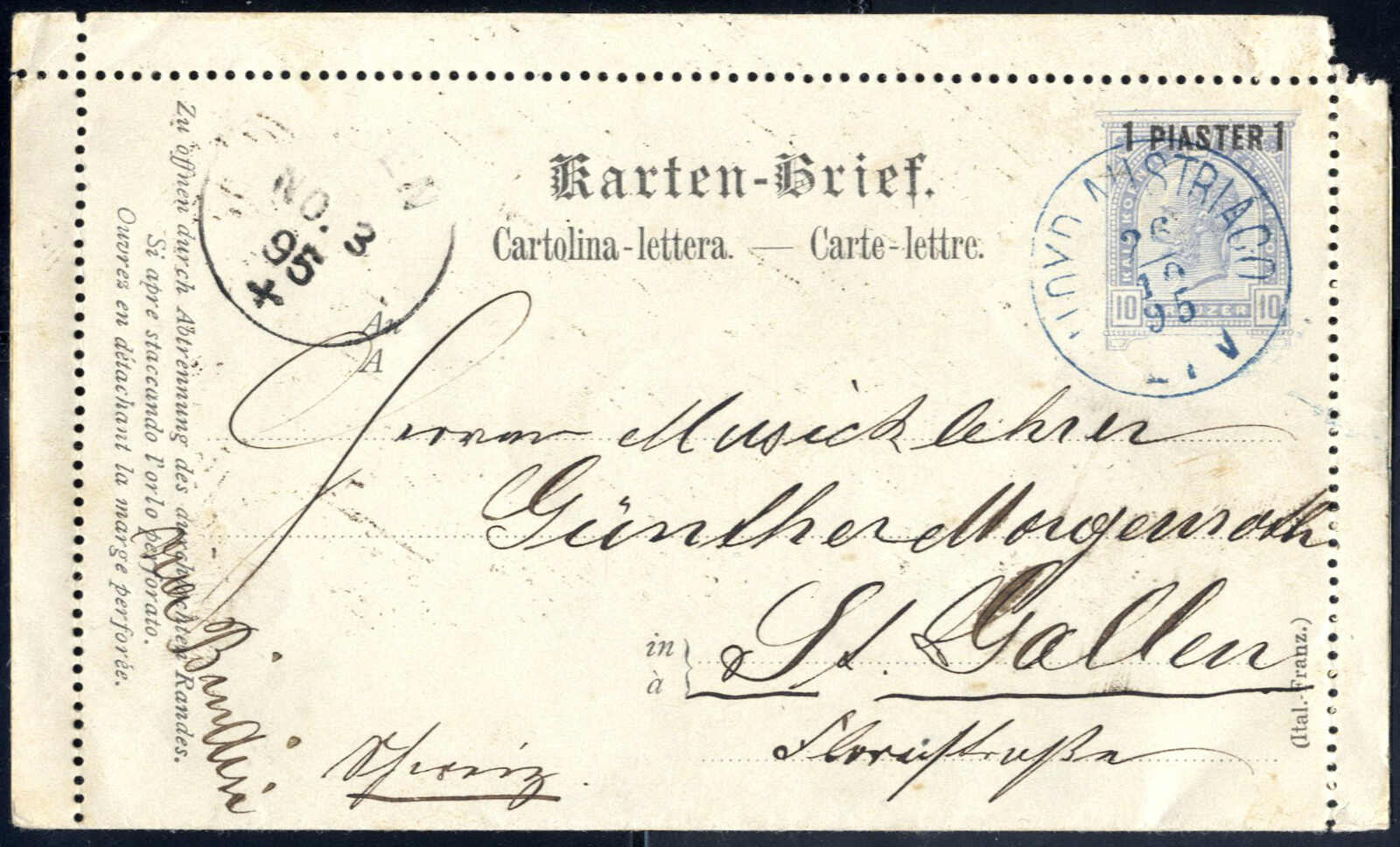 Lot 2872 - europe austrian levant - Viennafil Auktionen Auction #66 Worldwide Mail Auction: Italy, Austria, Germany, Europe and Overseas Lot 2872 - europe austrian levant - Viennafil Auktionen Auction #66 Worldwide Mail Auction: Italy, Austria, Germany, Europe and Overseas