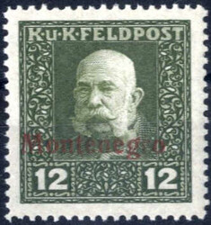 4810: Österreich Feldpost Montenegro