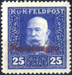 4810: Österreich Feldpost Montenegro