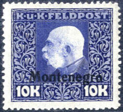 4810: Österreich Feldpost Montenegro