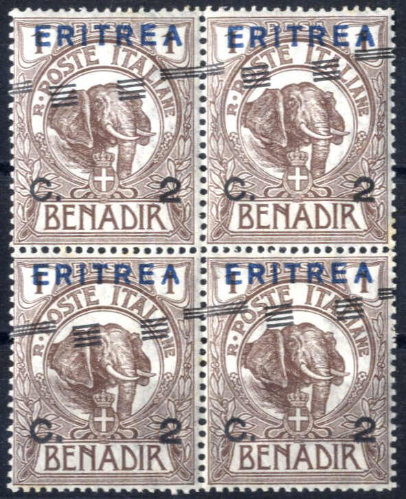 Lot 1311 - other countries italian eritrea -  Viennafil Auktionen Auction #66 Worldwide Mail Auction: Italy, Austria, Germany, Europe and Overseas