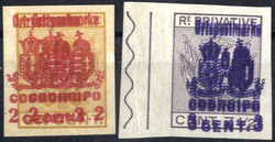 4805: Österreich Feldpost Italien örtliche Zustellmarken