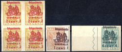 4805: Österreich Feldpost Italien örtliche Zustellmarken