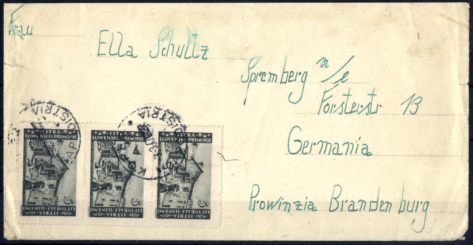 Lot 1175 - europe Yugoslavia Issues for Istria and Slovenia Coastisland -  Viennafil Auktionen Auction #66 Worldwide Mail Auction: Italy, Austria, Germany, Europe and Overseas