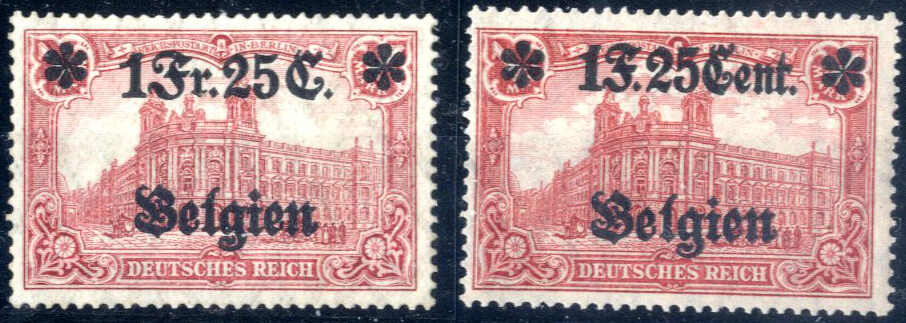 Lot 3118 - germany German Occupation World War I Belgium - Viennafil Auktionen Auction #66 Worldwide Mail Auction: Italy, Austria, Germany, Europe and Overseas Lot 3118 - germany German Occupation World War I Belgium - Viennafil Auktionen Auction #66 Worldwide Mail Auction: Italy, Austria, Germany, Europe and Overseas