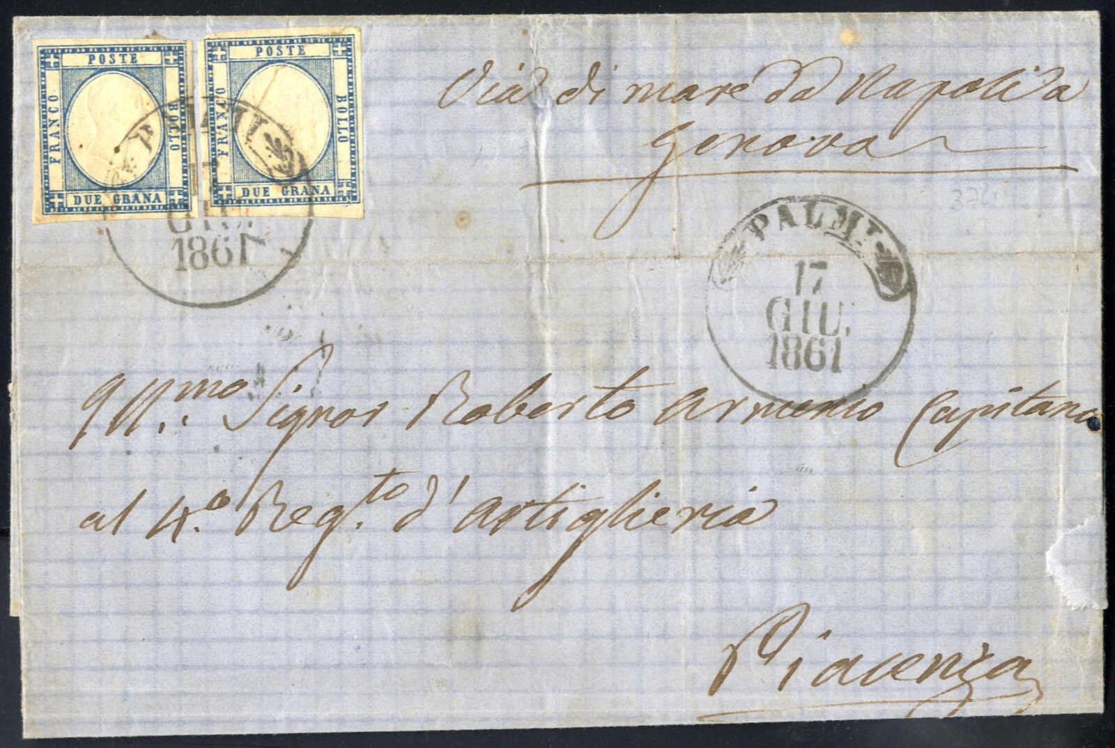 Lot 62 - europe early states naples -  Viennafil Auktionen Auction #66 Worldwide Mail Auction: Italy, Austria, Germany, Europe and Overseas