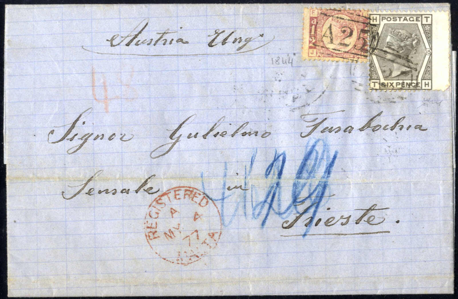 Lot 2694 - europe Malta -  Viennafil Auktionen Auction #69 Worldwide Mail Auction: Italy, Austria, Germany, Europe and Overseas