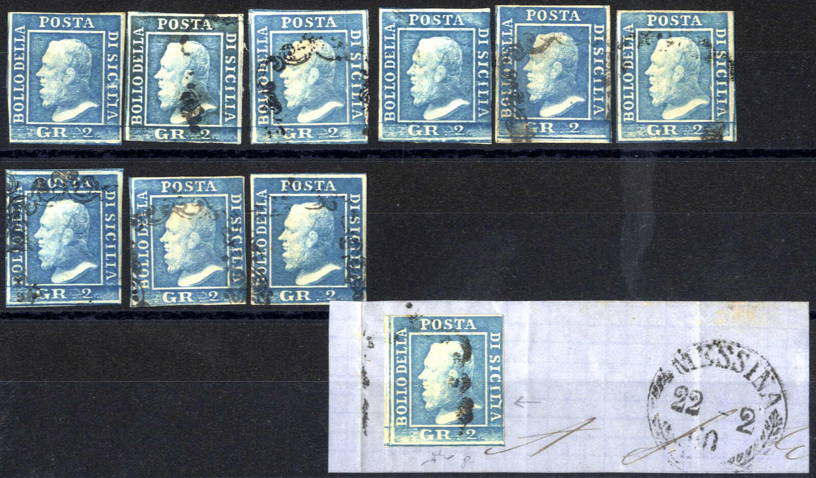 Lot 536 - europe sicily - Viennafil Auktionen Auction #69 Worldwide Mail Auction: Italy, Austria, Germany, Europe and Overseas Lot 536 - europe sicily - Viennafil Auktionen Auction #69 Worldwide Mail Auction: Italy, Austria, Germany, Europe and Overseas