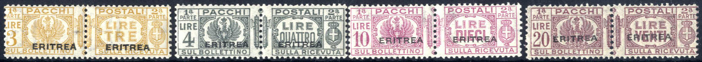 Lot 1333 - other countries italian eritrea -  Viennafil Auktionen Auction #66 Worldwide Mail Auction: Italy, Austria, Germany, Europe and Overseas