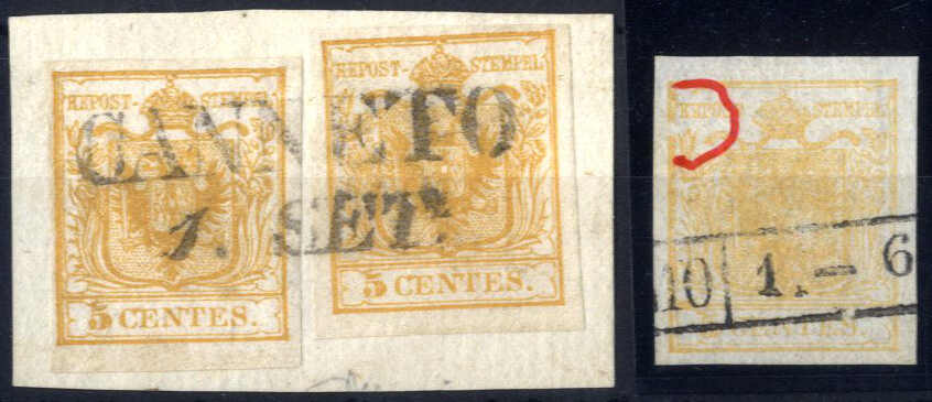 Lot 1632 - europe lombardy venetia -  Viennafil Auktionen Auction #66 Worldwide Mail Auction: Italy, Austria, Germany, Europe and Overseas