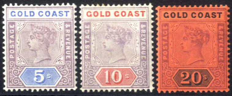 Lot 2907 - other countries gold coast -  Viennafil Auktionen Auction #69 Worldwide Mail Auction: Italy, Austria, Germany, Europe and Overseas