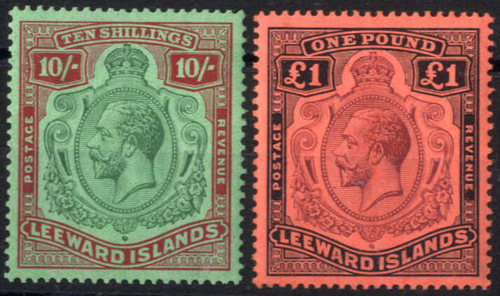 Lot 2950 - other countries leeward islands -  Viennafil Auktionen Auction #69 Worldwide Mail Auction: Italy, Austria, Germany, Europe and Overseas
