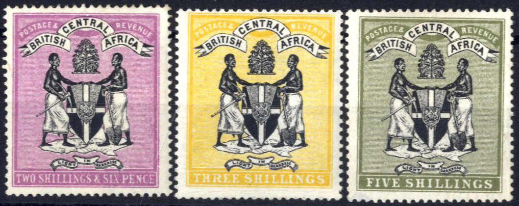 Lot 2975 - other countries british central africa - Viennafil Auktionen Auction #69 Worldwide Mail Auction: Italy, Austria, Germany, Europe and Overseas Lot 2975 - other countries british central africa - Viennafil Auktionen Auction #69 Worldwide Mail Auction: Italy, Austria, Germany, Europe and Overseas