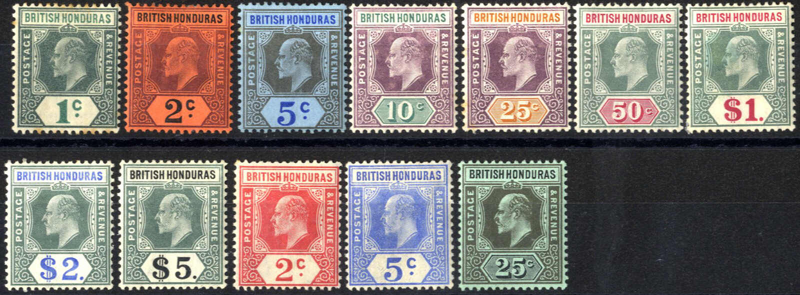 Lot 2849 - other countries british honduras - Viennafil Auktionen Auction #69 Worldwide Mail Auction: Italy, Austria, Germany, Europe and Overseas Lot 2849 - other countries british honduras - Viennafil Auktionen Auction #69 Worldwide Mail Auction: Italy, Austria, Germany, Europe and Overseas