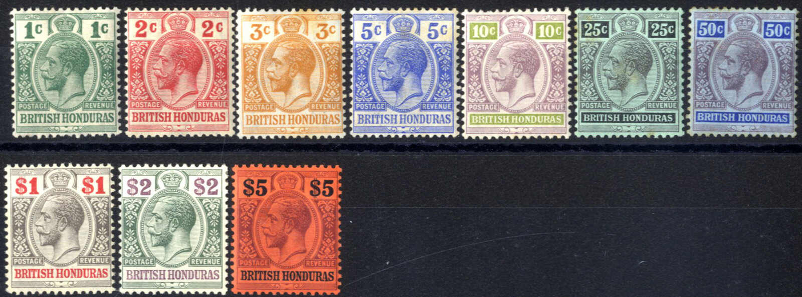 Lot 2850 - other countries british honduras - Viennafil Auktionen Auction #69 Worldwide Mail Auction: Italy, Austria, Germany, Europe and Overseas Lot 2850 - other countries british honduras - Viennafil Auktionen Auction #69 Worldwide Mail Auction: Italy, Austria, Germany, Europe and Overseas