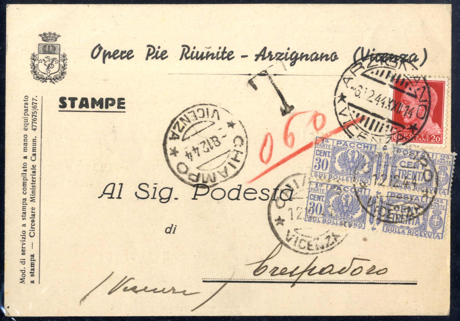 Lot 816 - europe italian social republic -  Viennafil Auktionen Auction #69 Worldwide Mail Auction: Italy, Austria, Germany, Europe and Overseas