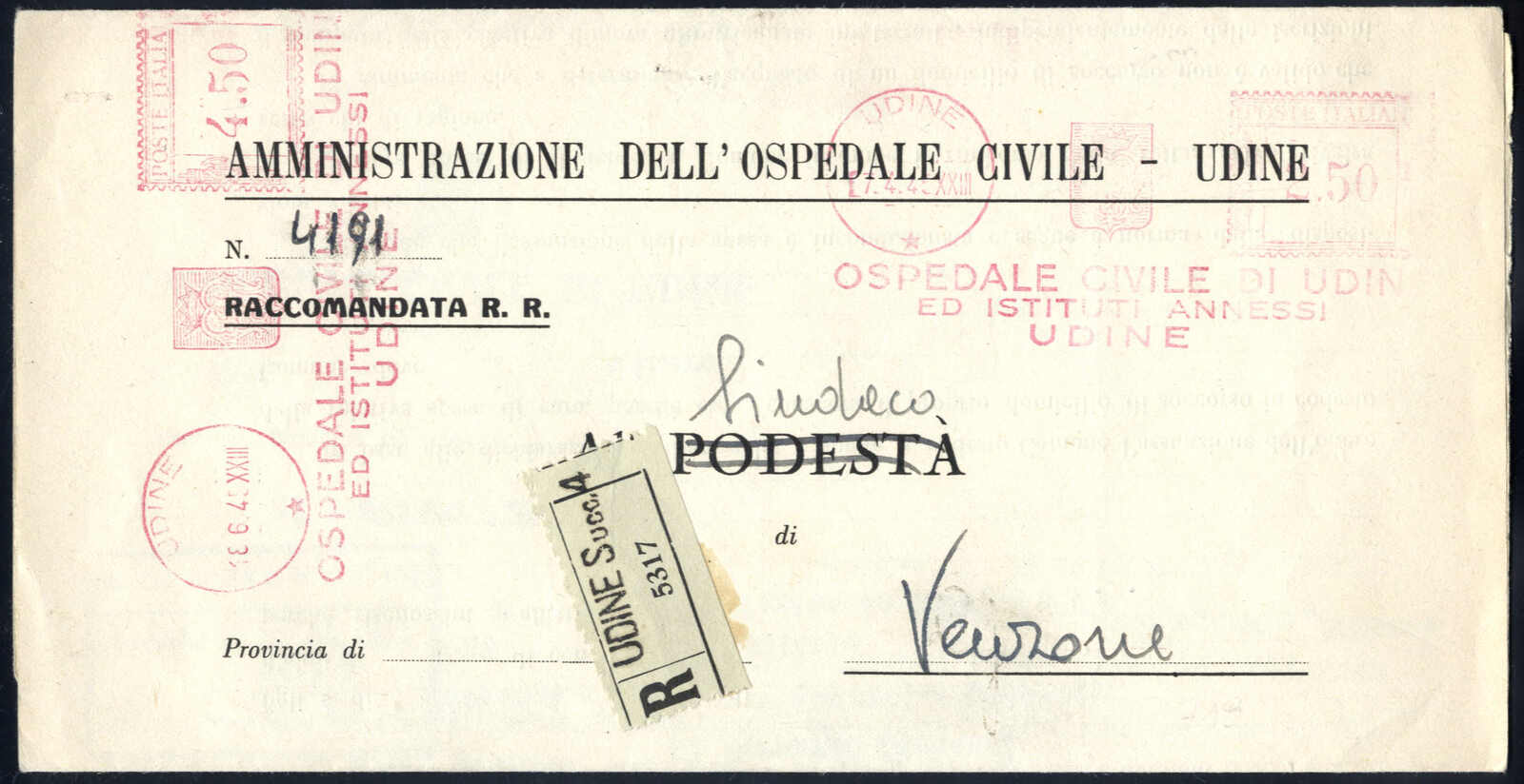 Lot 870 - europe Italy Royal Mail -  Viennafil Auktionen Auction #69 Worldwide Mail Auction: Italy, Austria, Germany, Europe and Overseas