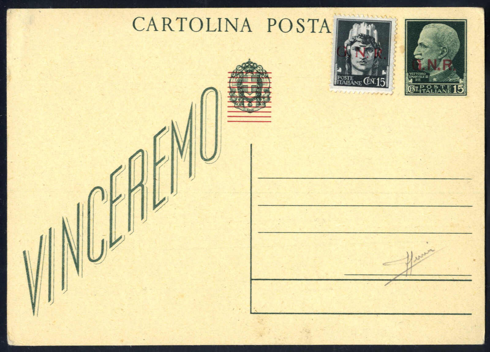 Lot 853 - europe italian social republic -  Viennafil Auktionen Auction #69 Worldwide Mail Auction: Italy, Austria, Germany, Europe and Overseas