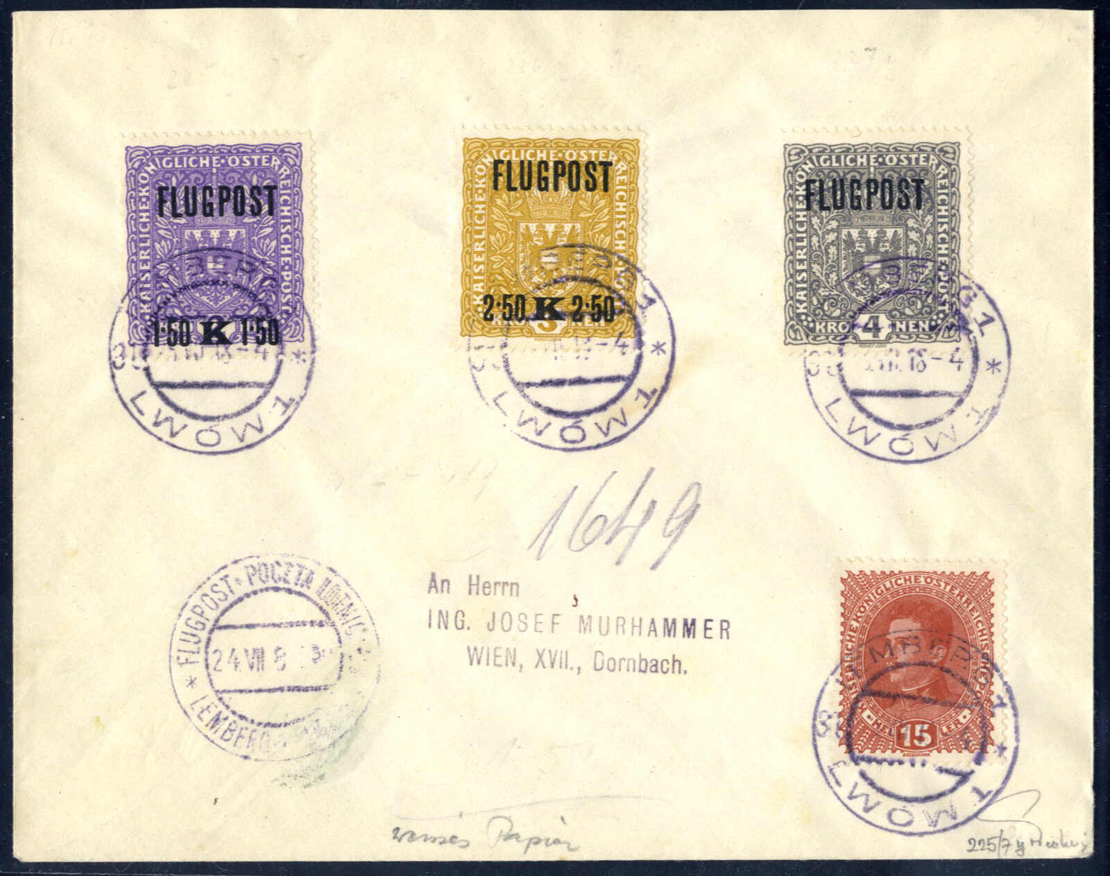Lot 2034 - europe Austria 1890-1918 Issues - Viennafil Auktionen Auction #69 Worldwide Mail Auction: Italy, Austria, Germany, Europe and Overseas Lot 2034 - europe Austria 1890-1918 Issues - Viennafil Auktionen Auction #69 Worldwide Mail Auction: Italy, Austria, Germany, Europe and Overseas