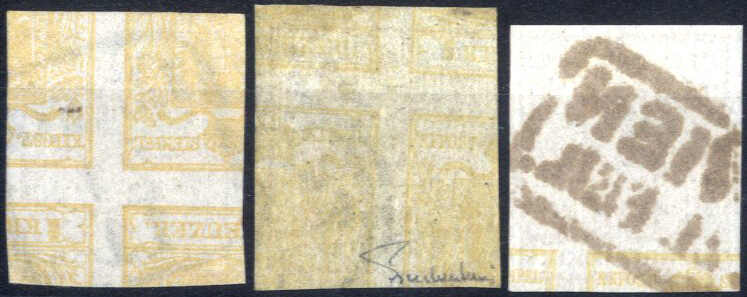 Lot 1838 - europe austria issue 1850 -  Viennafil Auktionen Auction #69 Worldwide Mail Auction: Italy, Austria, Germany, Europe and Overseas