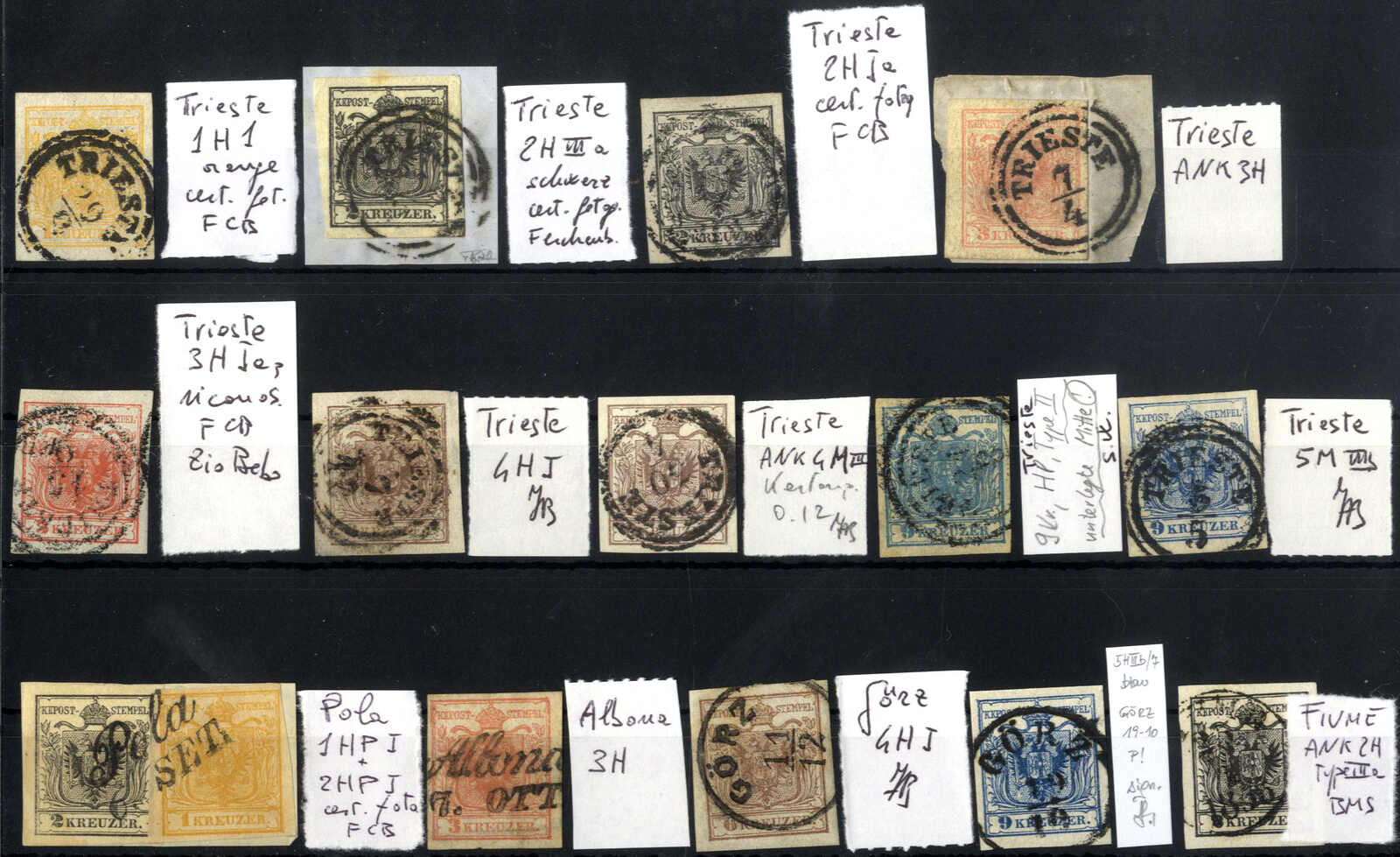 Lot 3506 - Lots and Collections collections and lots austrian areas -  Viennafil Auktionen Auction #69 Worldwide Mail Auction: Italy, Austria, Germany, Europe and Overseas