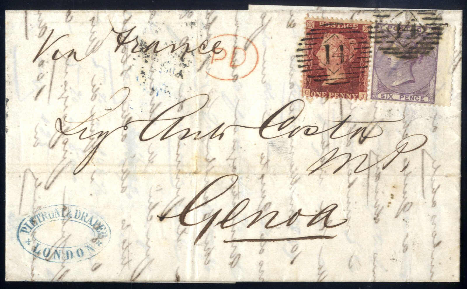 Lot 2601 - europe Great Britain -  Viennafil Auktionen Auction #69 Worldwide Mail Auction: Italy, Austria, Germany, Europe and Overseas