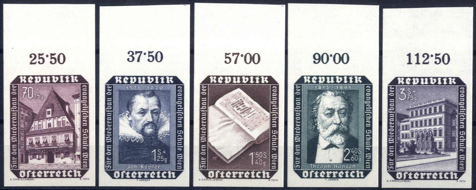 Lot 2234 - europe Austria 2nd. Republic -  Viennafil Auktionen Auction #69 Worldwide Mail Auction: Italy, Austria, Germany, Europe and Overseas