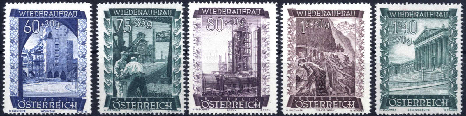 Lot 2209 - europe Austria 2nd. Republic -  Viennafil Auktionen Auction #69 Worldwide Mail Auction: Italy, Austria, Germany, Europe and Overseas