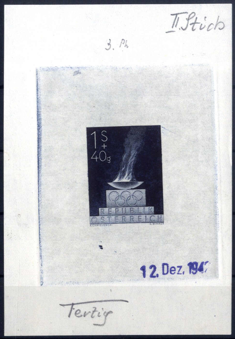 Lot 2207 - europe Austria 2nd. Republic -  Viennafil Auktionen Auction #69 Worldwide Mail Auction: Italy, Austria, Germany, Europe and Overseas