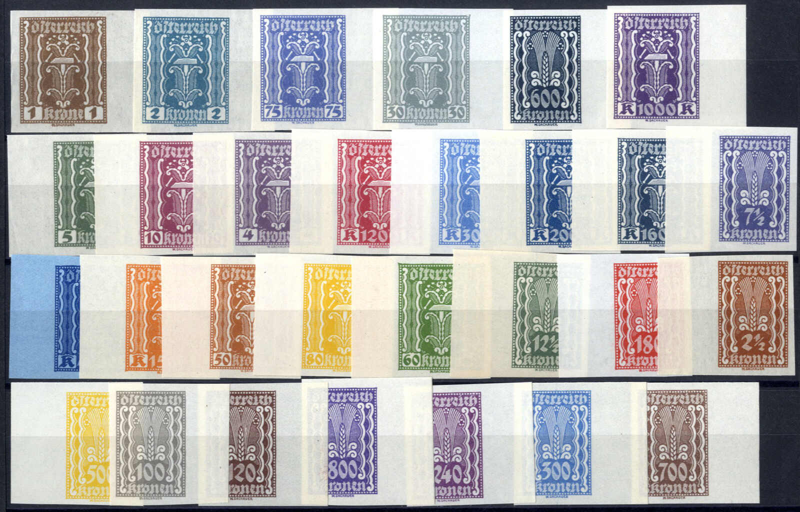Lot 2074 - europe Austria 1st. Republic - Viennafil Auktionen Auction #69 Worldwide Mail Auction: Italy, Austria, Germany, Europe and Overseas Lot 2074 - europe Austria 1st. Republic - Viennafil Auktionen Auction #69 Worldwide Mail Auction: Italy, Austria, Germany, Europe and Overseas