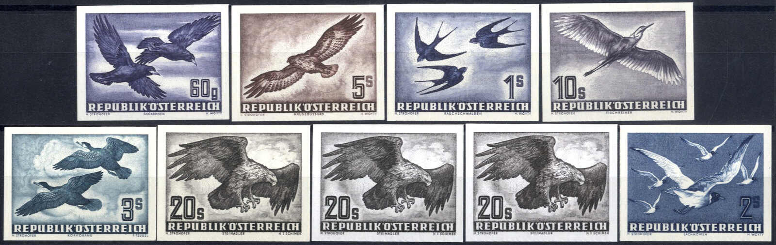 Lot 2220 - europe Austria 2nd. Republic -  Viennafil Auktionen Auction #69 Worldwide Mail Auction: Italy, Austria, Germany, Europe and Overseas