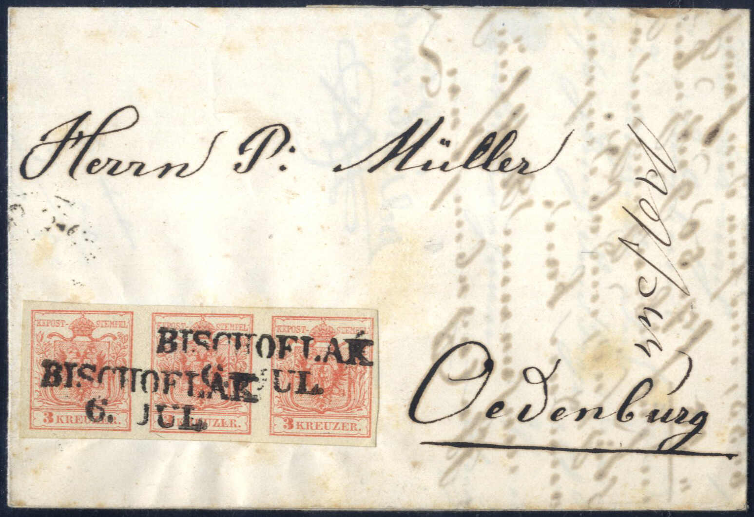Lot 1779 - europe Austria Cancellations Krain -  Viennafil Auktionen Auction #69 Worldwide Mail Auction: Italy, Austria, Germany, Europe and Overseas