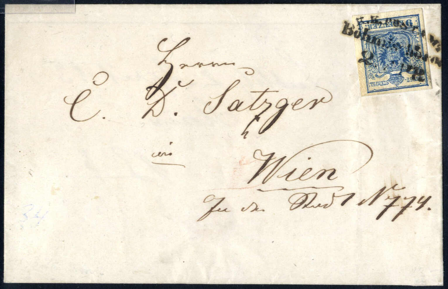 Lot 1749 - europe Austria Cancellations Bohemia - Viennafil Auktionen Auction #69 Worldwide Mail Auction: Italy, Austria, Germany, Europe and Overseas Lot 1749 - europe Austria Cancellations Bohemia - Viennafil Auktionen Auction #69 Worldwide Mail Auction: Italy, Austria, Germany, Europe and Overseas