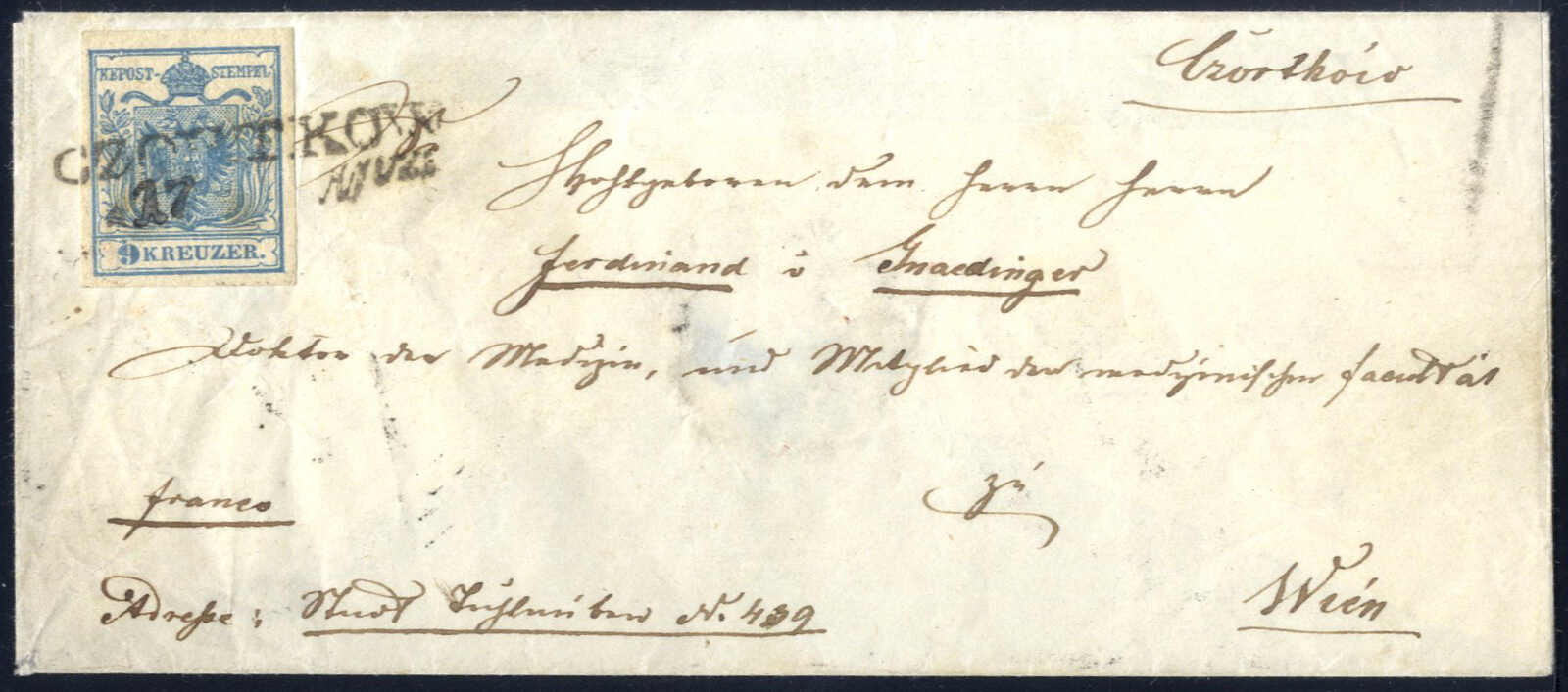 Lot 1776 - europe Austria Cancellations Galicia -  Viennafil Auktionen Auction #69 Worldwide Mail Auction: Italy, Austria, Germany, Europe and Overseas