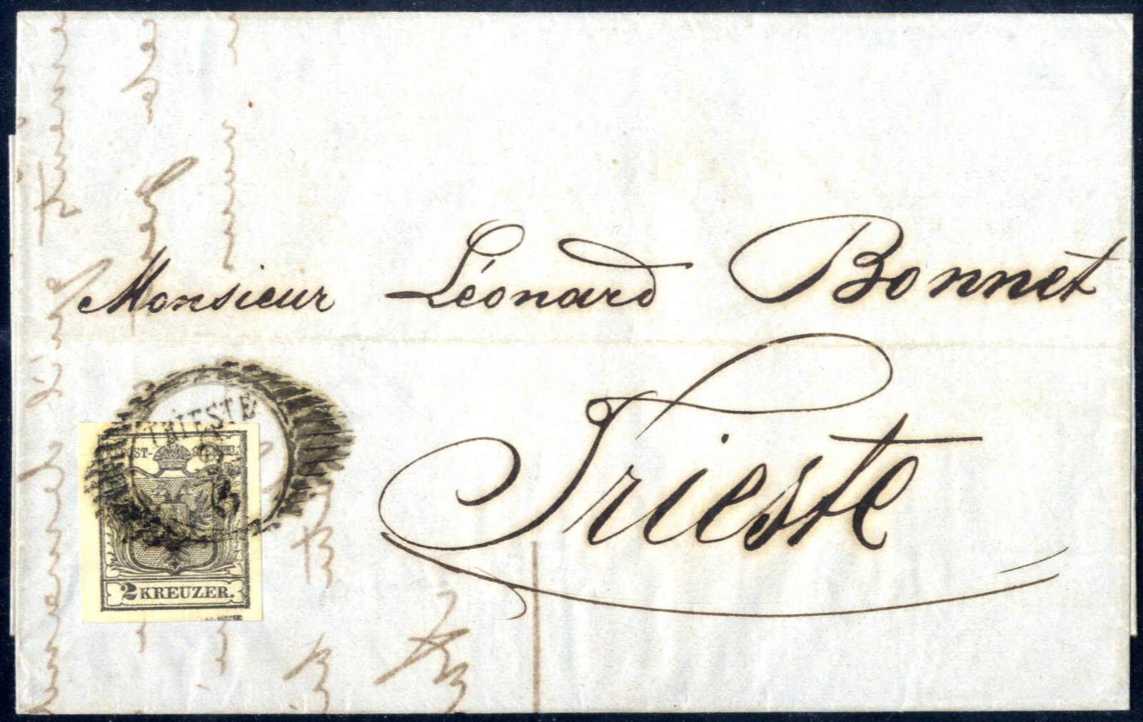 Lot 1846 - europe austria issue 1850 -  Viennafil Auktionen Auction #69 Worldwide Mail Auction: Italy, Austria, Germany, Europe and Overseas