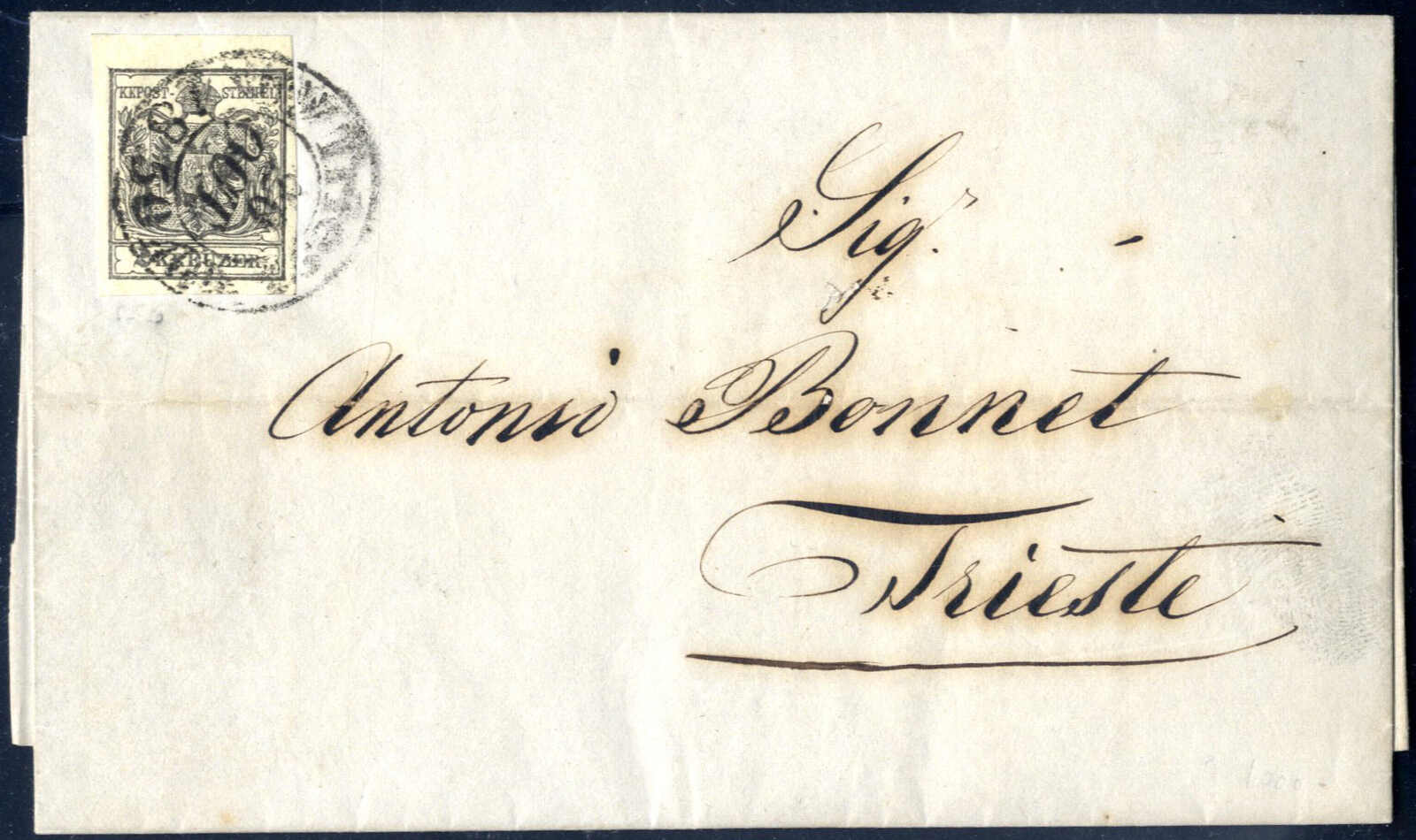 Lot 1845 - europe austria issue 1850 -  Viennafil Auktionen Auction #69 Worldwide Mail Auction: Italy, Austria, Germany, Europe and Overseas