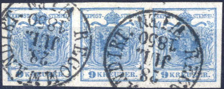 Lot 1869 - europe austria issue 1850 - Viennafil Auktionen Auction #69 Worldwide Mail Auction: Italy, Austria, Germany, Europe and Overseas Lot 1869 - europe austria issue 1850 - Viennafil Auktionen Auction #69 Worldwide Mail Auction: Italy, Austria, Germany, Europe and Overseas