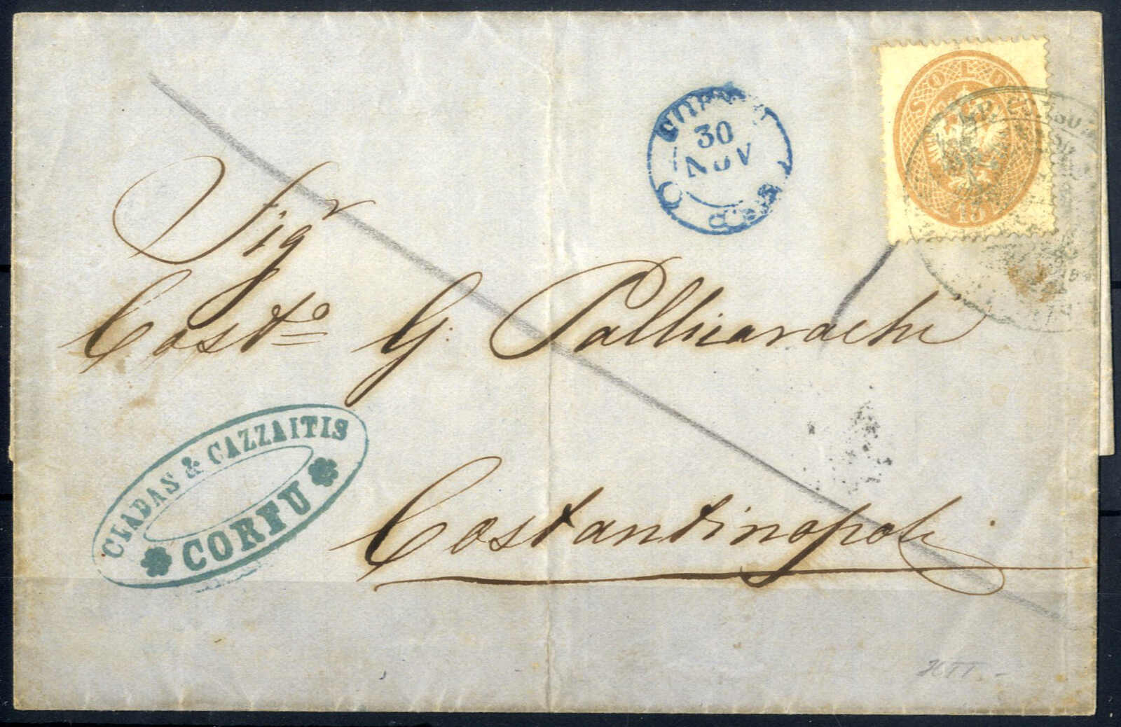 Lot 2415 - europe austrian levant - Viennafil Auktionen Auction #69 Worldwide Mail Auction: Italy, Austria, Germany, Europe and Overseas Lot 2415 - europe austrian levant - Viennafil Auktionen Auction #69 Worldwide Mail Auction: Italy, Austria, Germany, Europe and Overseas