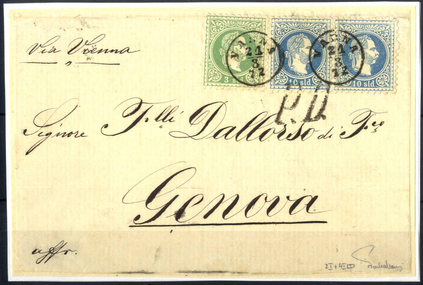 Lot 2431 - europe austrian levant - Viennafil Auktionen Auction #69 Worldwide Mail Auction: Italy, Austria, Germany, Europe and Overseas Lot 2431 - europe austrian levant - Viennafil Auktionen Auction #69 Worldwide Mail Auction: Italy, Austria, Germany, Europe and Overseas