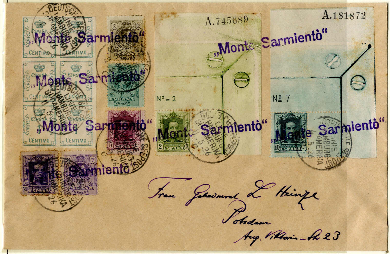 Lot 2768 - europe Spain -  Viennafil Auktionen Auction #69 Worldwide Mail Auction: Italy, Austria, Germany, Europe and Overseas