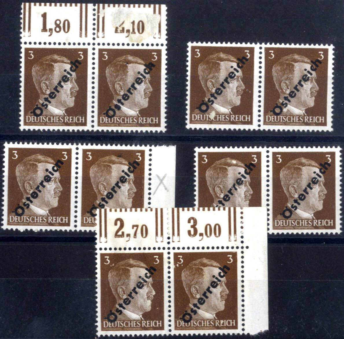 Lot 2157 - europe Austria 1945 Provisionals - Viennafil Auktionen Auction #69 Worldwide Mail Auction: Italy, Austria, Germany, Europe and Overseas Lot 2157 - europe Austria 1945 Provisionals - Viennafil Auktionen Auction #69 Worldwide Mail Auction: Italy, Austria, Germany, Europe and Overseas