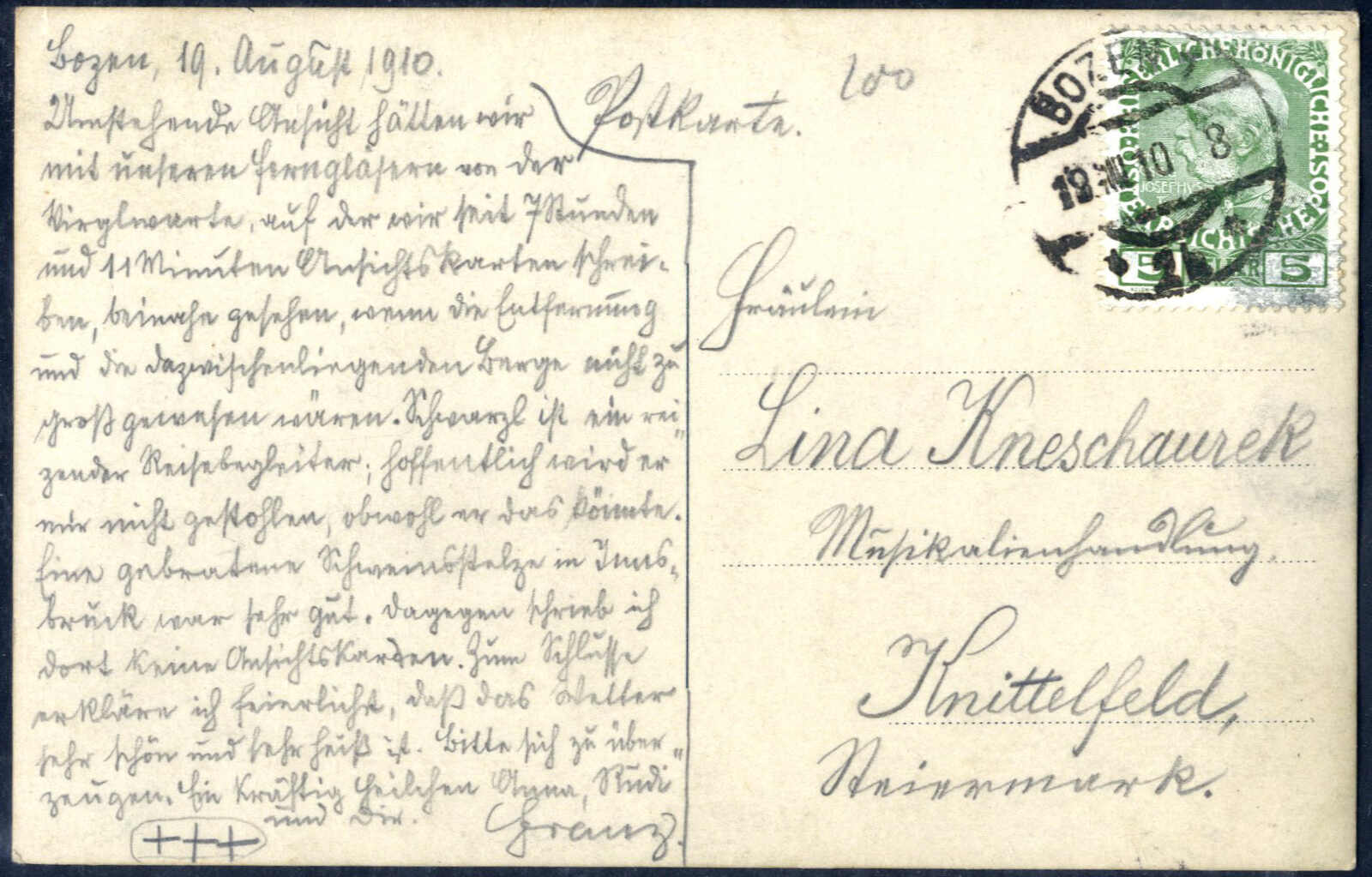 Lot 1718 - europe Austria Cancellations Tyrol -  Viennafil Auktionen Auction #69 Worldwide Mail Auction: Italy, Austria, Germany, Europe and Overseas