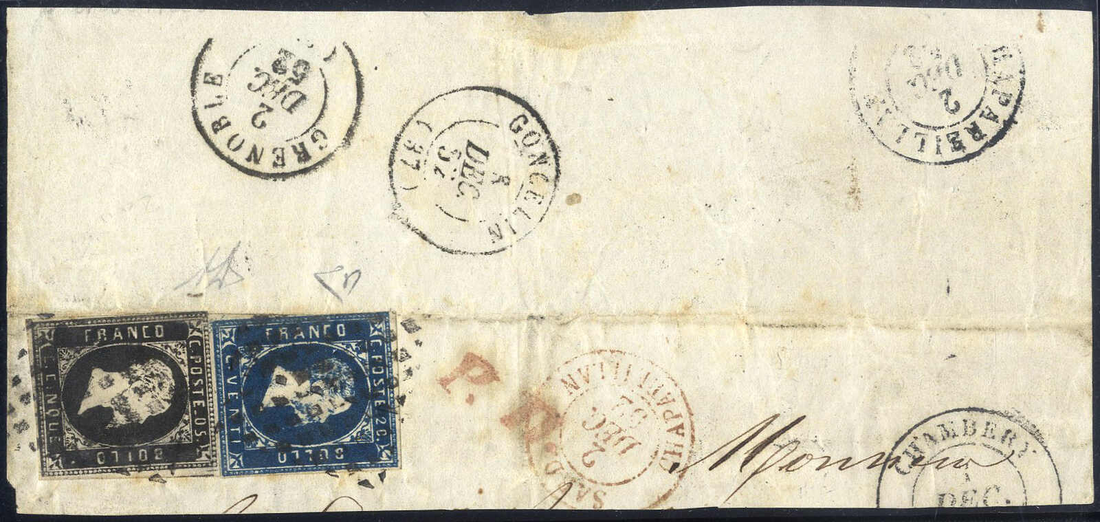 Lot 123 - europe sardinia - Viennafil Auktionen Auction #69 Worldwide Mail Auction: Italy, Austria, Germany, Europe and Overseas Lot 123 - europe sardinia - Viennafil Auktionen Auction #69 Worldwide Mail Auction: Italy, Austria, Germany, Europe and Overseas