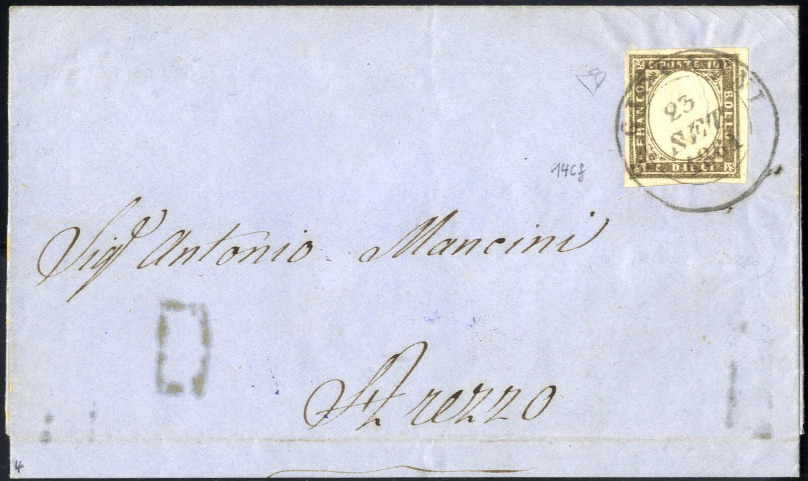 Lot 649 - europe sardinia -  Viennafil Auktionen Auction #73 Worldwide Mail Auction: Italy, Austria, Germany, Europe and Overseas
