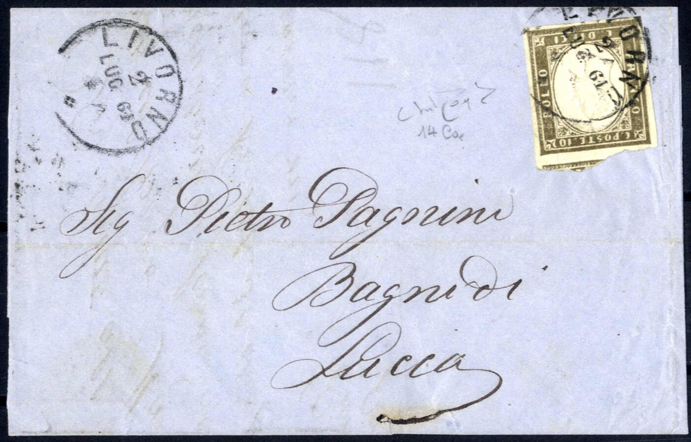 Lot 629 - europe sardinia -  Viennafil Auktionen Auction #73 Worldwide Mail Auction: Italy, Austria, Germany, Europe and Overseas